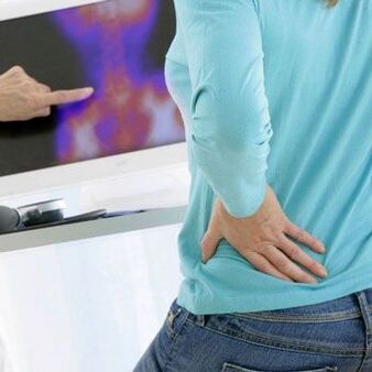 تشخیص یک فرآیند پاتولوژیک در ستون فقرات